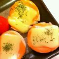 カィたん's cooksnap of when they made 鶏ハムdeオーロラチーズ焼き♪.