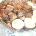 リオヨウママ's cooksnap of when they made 圧力鍋でつくる豚の角煮.