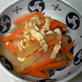 naobetty's cooksnap of when they made 大根と油あげのさっと煮.