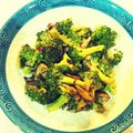 ゆーめろでぃ's cooksnap of when they made ブロッコリーと椎茸♪ゆず胡椒醤油ピリッ！.