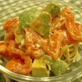 はっちぱっち's cooksnap of when they made トマトとアボカドとクリームチーズのサラダ.