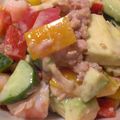 ぱこすけ's cooksnap of when they made 超簡単♪エビとアボカドサラダ♪.