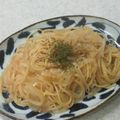 サーフブレイド's cooksnap of when they made あるものパスタ！玉ねぎと鮭フレのバタ醤油.