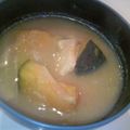 季羅０３１４'s cooksnap of when they made かぼちゃで甘うま♪お味噌汁.