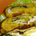 三毛三毛's cooksnap of when they made 大葉巻き巻き卵焼き.