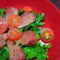 erimeko's cooksnap of when they made かつおのカルパッチョ.