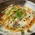 colitan's cooksnap of when they made らっきょう酢で揚げないししゃもの南蛮漬け.
