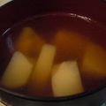 ぽんlove's cooksnap of when they made 大根とソーセージのスープ.