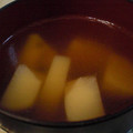 ぽんlove's cooksnap of when they made 大根とソーセージのスープ.