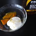 スタイリッシュママ's cooksnap of when they made 水切りヨーグルトにかぼちゃメープル.