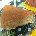 リョセイ's cooksnap of when they made 炊飯器で＊バナナミルクティーケーキ.