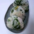 踊る珍獣's cooksnap of when they made ✿春✿　菜の花のおにぎり.