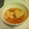 きぃ☆ちゃん's cooksnap of when they made 型抜きで♪子供と作る野菜ニョッキスープ.