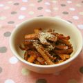 赤い電話's cooksnap of when they made お弁当にも◎人参炒め（人参しりしりー風）.
