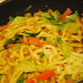 鈴ピヨ's cooksnap of when they made 焼きうどん♪.