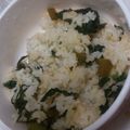 るか's cooksnap of when they made 新鮮な大根葉が手に入ったら　菜飯を作ろう.
