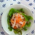 nozue2619's cooksnap of when they made 蓮根と水菜のサラダ.