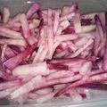 菜たねあぶら's cooksnap of when they made 紫大根の甘酢漬け.