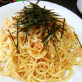 riaelephan's cooksnap of when they made ☆鮭フレークで簡単！マヨパスタ☆.