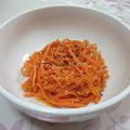 Miho07's cooksnap of when they made 醤油麹で人参のきんぴら.