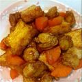 チェビス's cooksnap of when they made ホタテと厚揚げのコチュジャン炒め.
