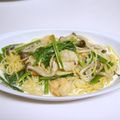 すかいらいんくーぺ's cooksnap of when they made 牡蠣と海老のクリームパスタ♪.