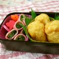 monchanママ's cooksnap of when they made ✿水菜のハムチー巻き✿お弁当にも♪.