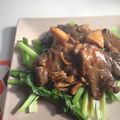 Yuki's cooksnap of when they made 高級中華風★小松菜のきのこあんかけ.