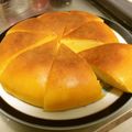 ぽめ0810's cooksnap of when they made 上出来!!簡単炊飯器チーズケーキ.