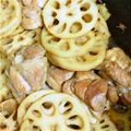 かぴまちﾏﾏ's cooksnap of when they made レンコンと鶏肉の照り焼き.