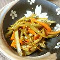 ちょとのか's cooksnap of when they made きんぴらごぼう.