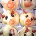 ぽよぽよかおさん's cooksnap of when they made メリークリスマス☆赤鼻トナカイの肉まん.