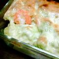 lillamii's cooksnap of when they made 新じゃがと海老のアボカドグラタン.