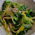 ヨシヨッシー's cooksnap of when they made ほうれん草とじゃこ海苔和え.