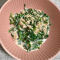 ＊＊めろん＊＊'s cooksnap of when they made 春菊嫌いさんにも♪春菊のツナ和え.