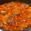 ★なみ☆'s cooksnap of when they made トマト缶で＊煮込みハンバーグ＊.