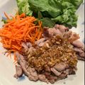 さとちょふ's cooksnap of when they made 豚バラに、甘酢ネギ胡麻だれ。.