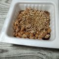 めぐ＊ぴぃ's cooksnap of when they made 毎日の納豆●ゴマ＆粉山椒.