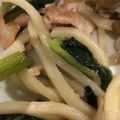 __みなちゃん__'s cooksnap of when they made 冷凍うどんでかんたん！醤油焼きうどん.