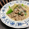 ♪Key♪'s cooksnap of when they made 牛肉の柚子胡椒で豆乳煮.