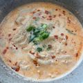 rug7's cooksnap of when they made 牛乳で坦々風うどん♡.