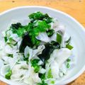 ちーまぐ's cooksnap of when they made カブとワカメのサラダ☆ダイエット☆常備菜.