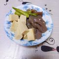 めみたん☆'s cooksnap of when they made 簡単◎こんにゃくと高野豆腐の炊き合わせ.
