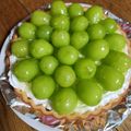 にゅこ's cooksnap of when they made シャインマスカットのタルト♡.