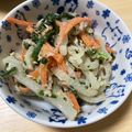 ガトーフリュイン's cooksnap of when they made 人参・大根・ほうれん草のツナマヨサラダ.