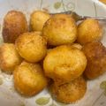おかゆ's cooksnap of when they made 簡単おやつ！HMで揚げドーナツ　あげパン.