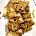 しゅがーぐらいだー's cooksnap of when they made ご飯が進む！厚揚げと蓮根の照り焼き.