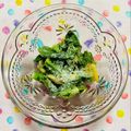 チェックのミニくま's cooksnap of when they made うちの春サラダ☆菜花のマスタードサラダ♬.