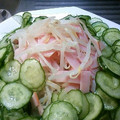 季節外れ's cooksnap of when they made もやしと胡瓜の冷やし中華風和え物.