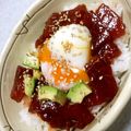 ibeen's cooksnap of when they made まぐろとアボカドのどんぶり。.